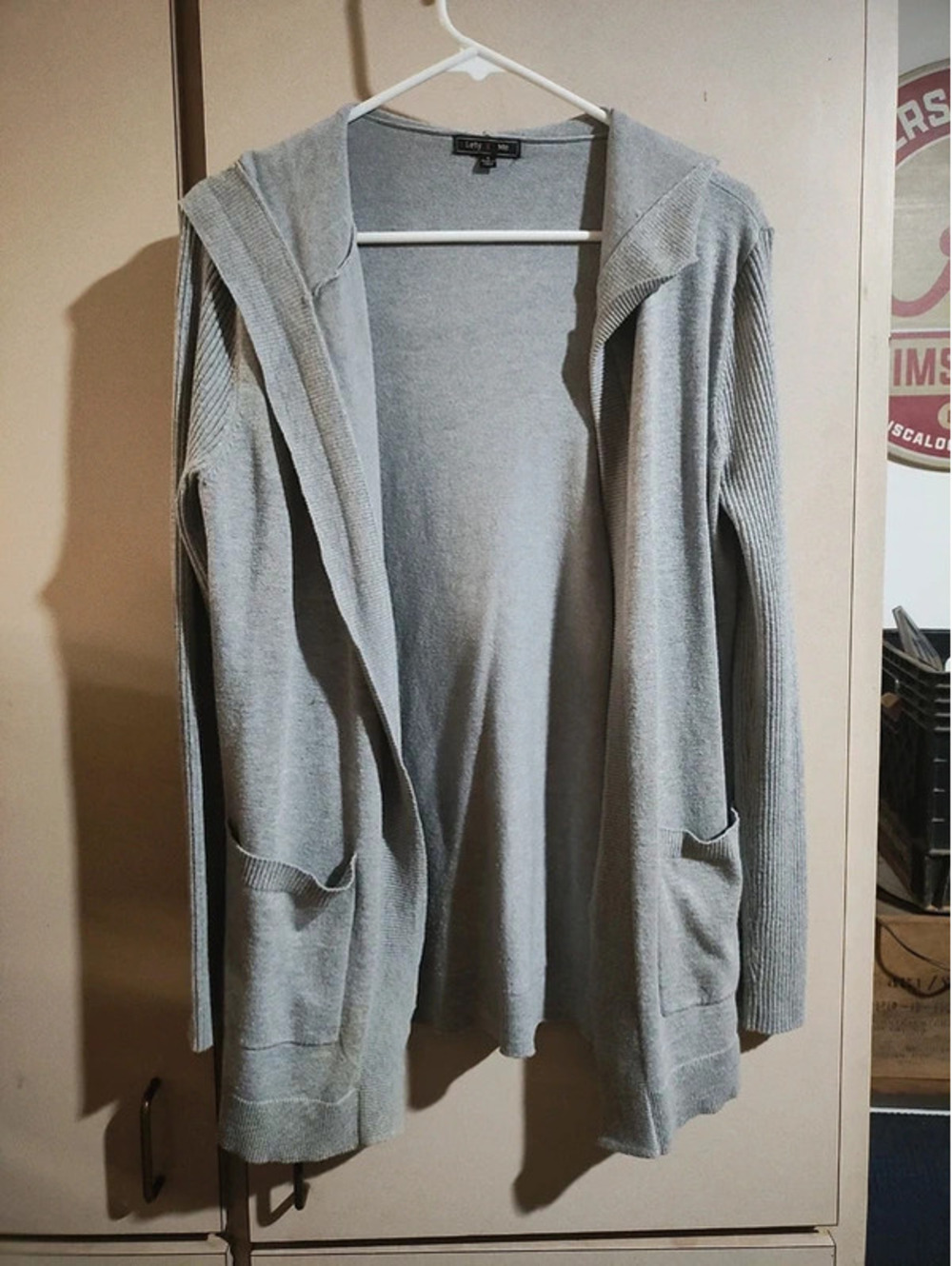 Lety & Me size S Gray Sweater Hoodie